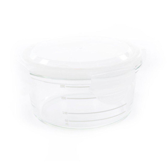 Sklenené misky s viečkami B-Glass Bowls 280 ml Bo Jungle