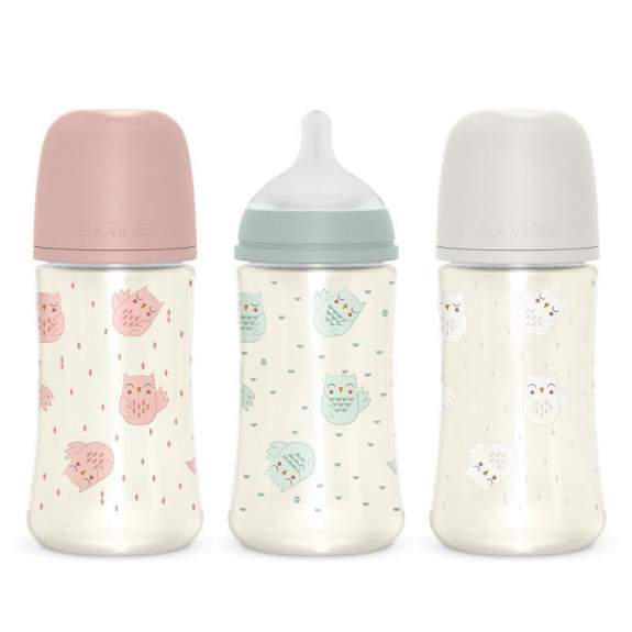 Dojčenská fľaša Bonhomia 270 ml fyziologická SX PRO 3 m+ MF