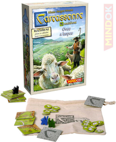 Carcassonne 9. rozšírenie: Ovce a kopce