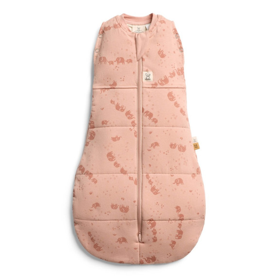 Zavinovačka a vak na spanie 2 v 1 Cocoon Elephant Parade 2,5 tog Ergopouch