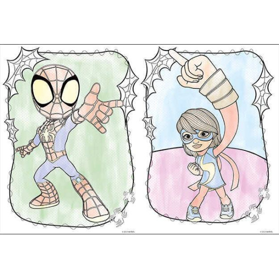 Maľuj vodou A5 Spidey