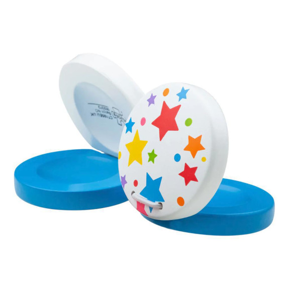 Kastanety hviezdičky Bigjigs Toys 1 ks