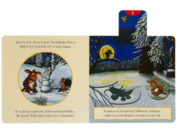 Gruffalinka Tlač, ťahaj, posúvaj Julia Donaldson, Axel Scheffler