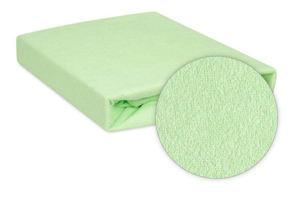 Nepremokavé prestieradlo froté 70 x 140 cm Babymatex