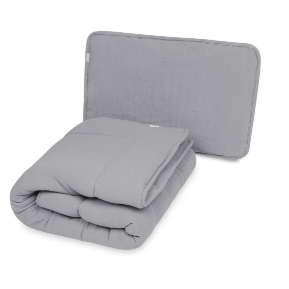 Mušelínový set prikrývka a vankúš 135 x 100 / 40 x 60 cm Babymatex