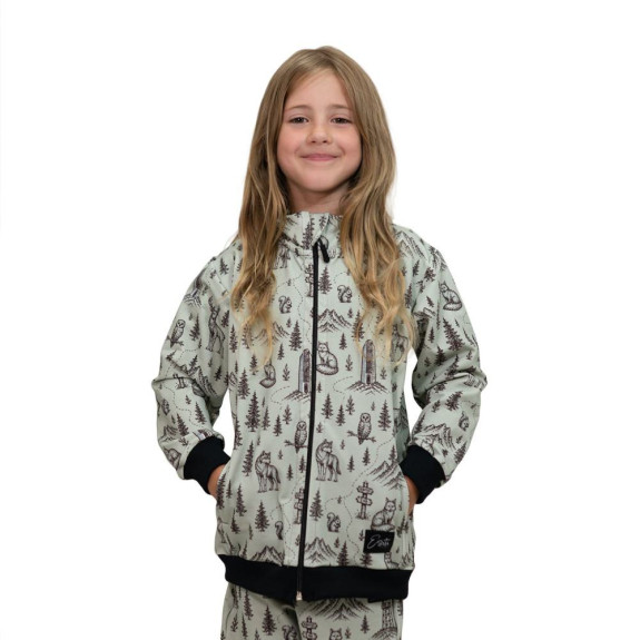 Mikina na zips Naše Orličky Olive Esito