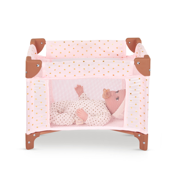 Postieľka pre bábiku s doplnkami LullaBaby