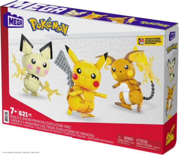 Stavebnica MEGA™ Construx Postav a vystav si Pikachu