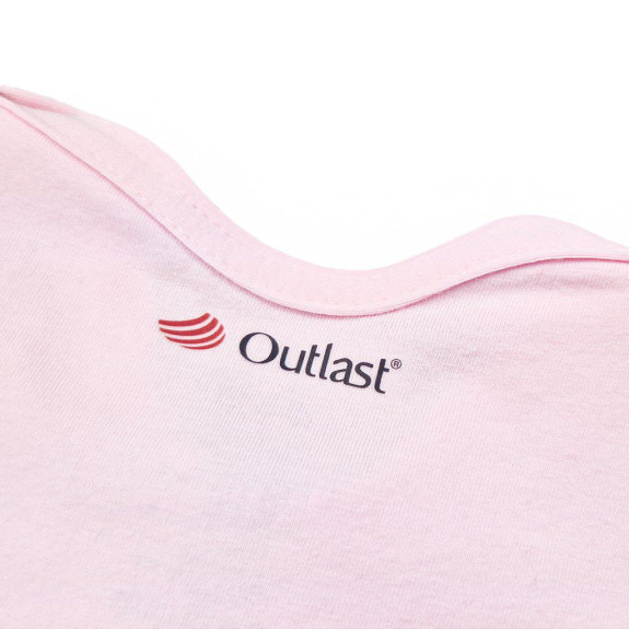 Body tenké KR Outlast®UV faktor 50+, ružová baby