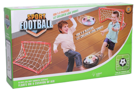 Futbal vzdušný set s bránkami 18x18 cm