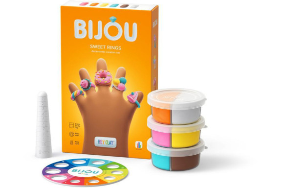 Bijou roztomilé prstienky Hey Clay