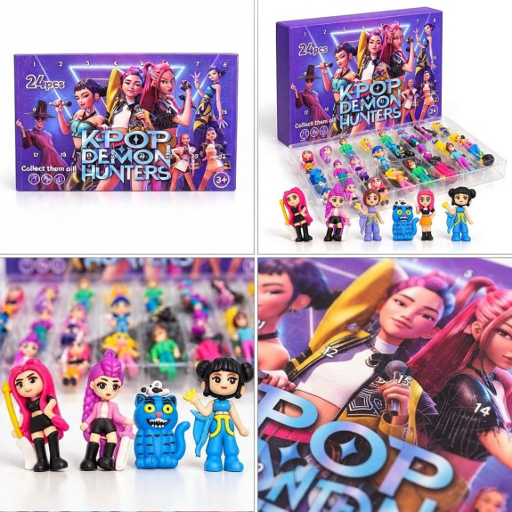 Adventný kalendár Demon hunters K-pop Collection