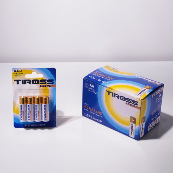 Batérie AA (LR6, 1.5 V) alkalické balenie 4 ks