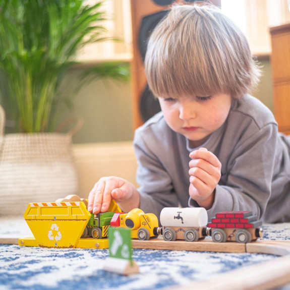 Kontajner recyklácie Bigjigs Rail