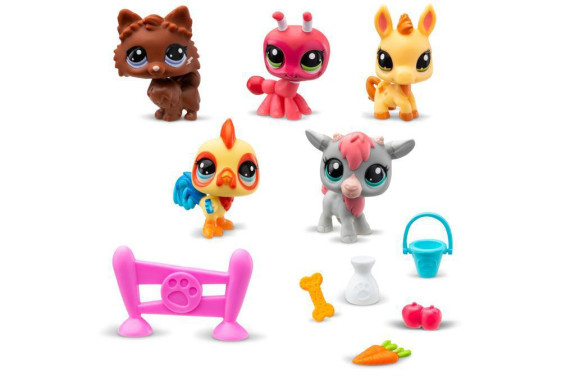 Littlest Pet Shop 5 figúrok Farma