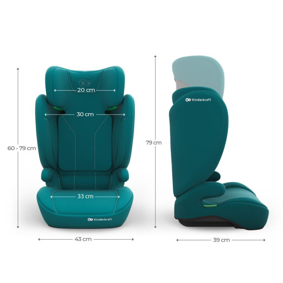 Autosedačka i-Spark 2 Plus i-Size (100-150 cm) Kinderkraft