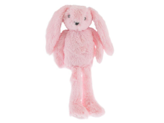 Zajačik plyšový 37 cm dlhé nohy 0 m+ Mini Club