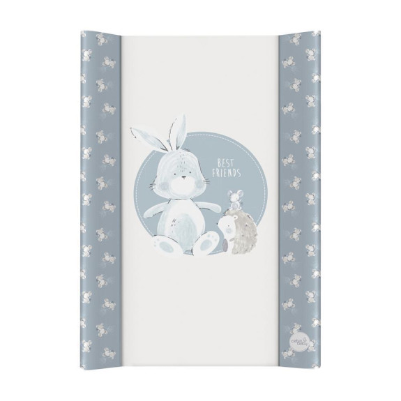 Podložka prebaľovacia 2-hranná s pevnou doskou 50 x 70 cm Basic Ceba