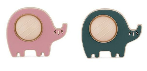 Hračka silikónová Elephant Edwin 6 m+ Petite&Mars