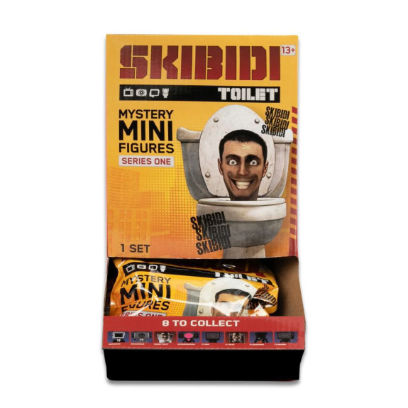 Skibidi Toilet minifigúrky Mystery