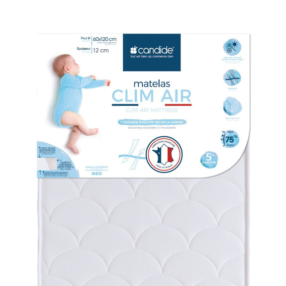 Matrac Clim Air 60 x 120 x 11 cm Candide