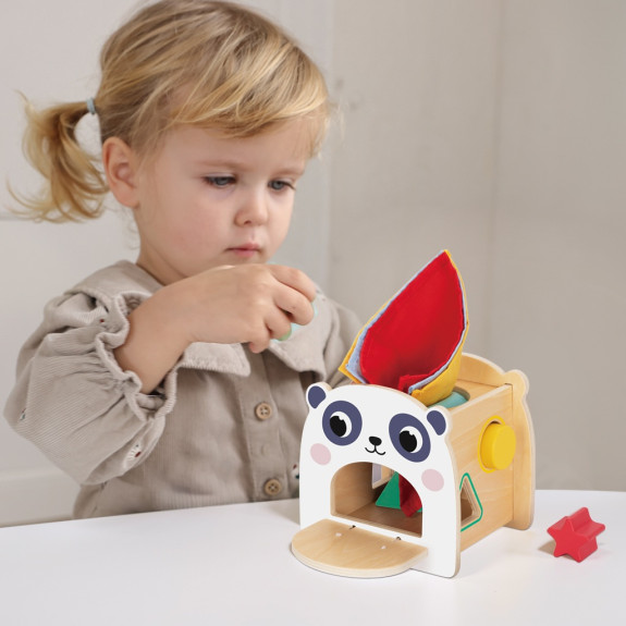 Motorická kocka Panda 2Kids Toys