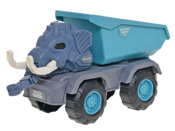 Auto stavebná sklápačka/mamut 26 cm pohyblivé časti