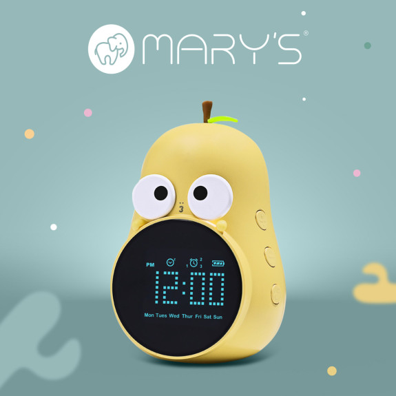 Budík hruška, žltá Mary's