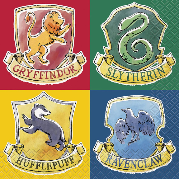 Obrúsky papierové - Harry Potter 33x33cm, 16 ks