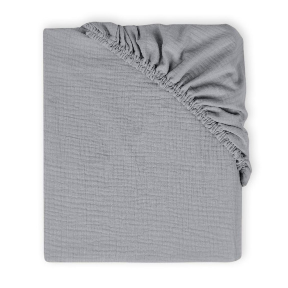 Mušelínové prestieradlo s gumou 60 x 120 cm BabyMatex
