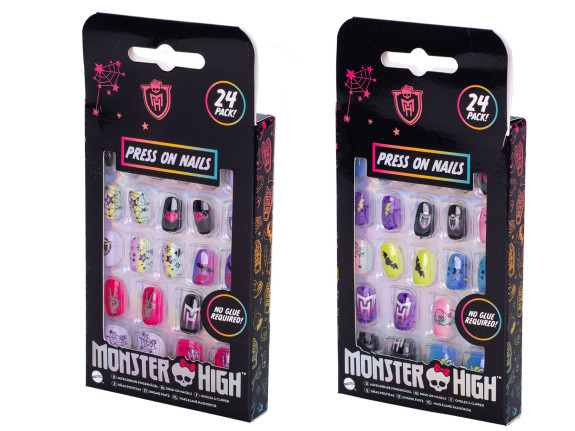 Súprava nalepovacích nechtov Monster High