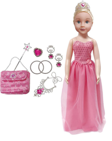 Chodiaca bábika princezná 70 cm Wiky