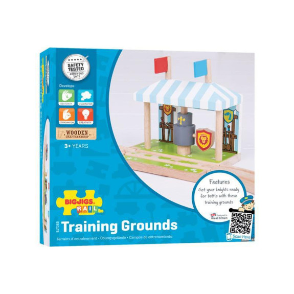 Rytierske kolbisko Bigjigs Rail