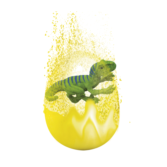 Šumivá bomba do vane s prekvapením Dinosaurus