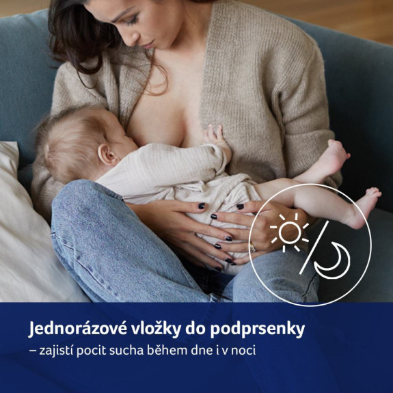 Vložky do podprsenky antibakteriálne Discreet Elegance 20 ks čierne Lovi