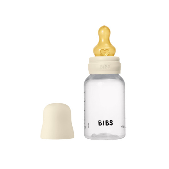 Antikoliková fľaša s kaučukovým cumlíkom 150 ml Bibs