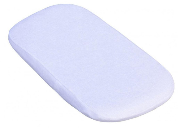 Prestieradlo Scarlett do kočíka - 75x35 cm - biele