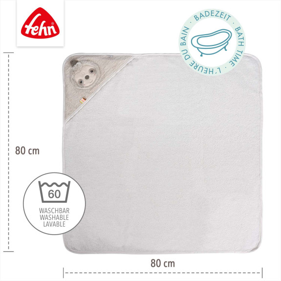 Uterák s kapucňou Baby Fehn