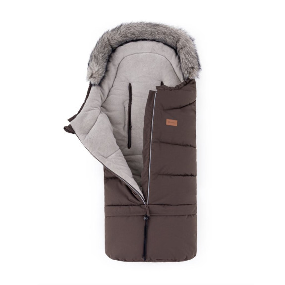 Set zimný fusak Arctic 4 v 1 + rukavice na kočík Furry Petite & Mars