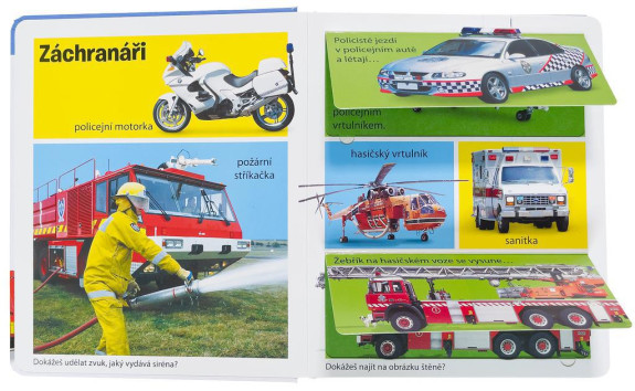 Kniha plná okienok Silné stroje