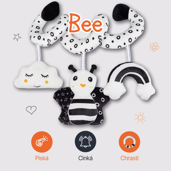 Senzorické aktivity hrazda Bee Zopa