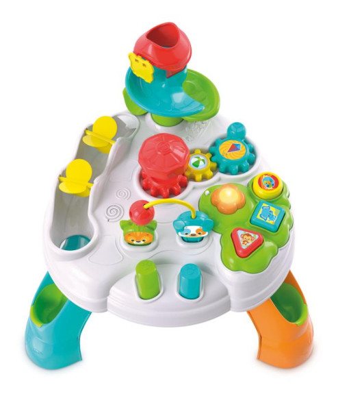 Clemmy baby - Veselý hrací stolík s kockami a zvieratkami