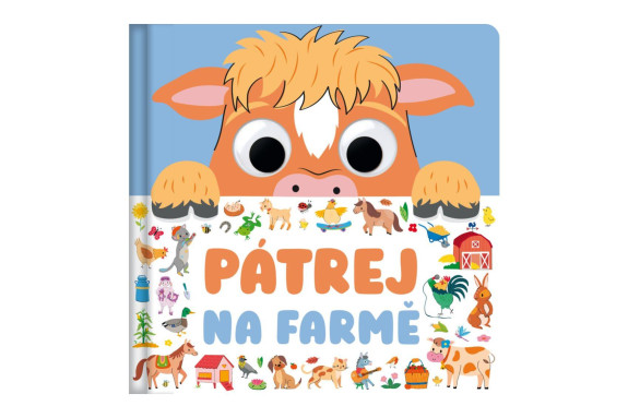 Knižka Pátraj na farme 20 x 20 x 1,5 cm