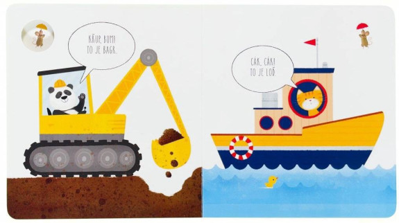 Všetko, čo jazdí - Prvé slová Matthew Oldham, ilustrácie Tony Neal