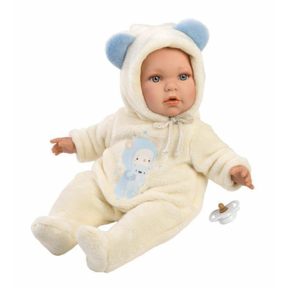 BABY ENZO 14207 Llorens - Realistická bábika s mäkkým telom 42 cm