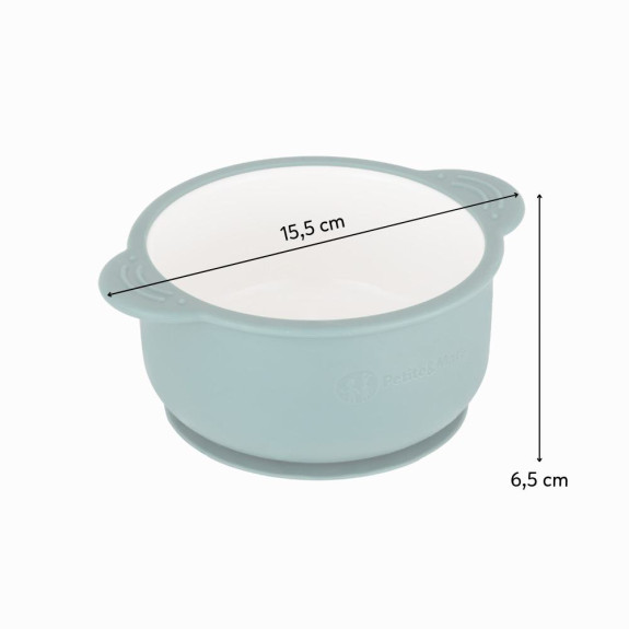 Miska keramická so silikónovým obalom Petite & Mars
