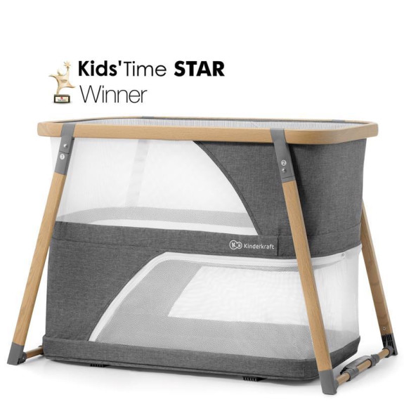Multifunkčná postieľka 4v1 Sofi Gray Kinderkraft