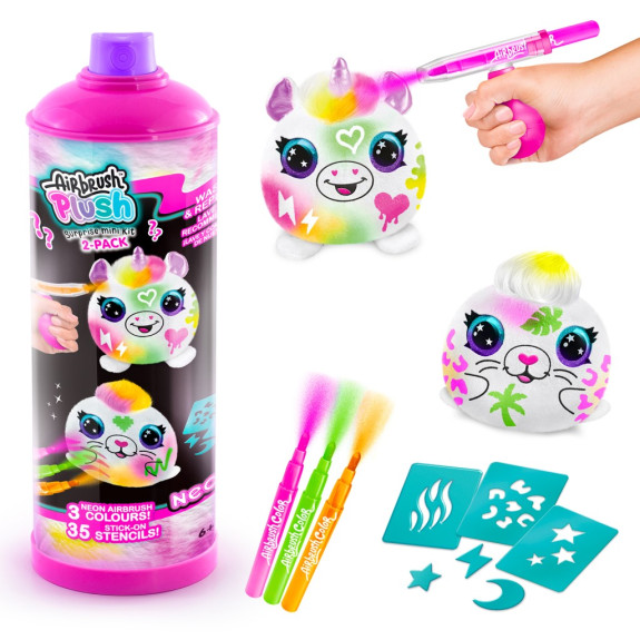 Airbrush Neon Mini Prekvapenie 2pack