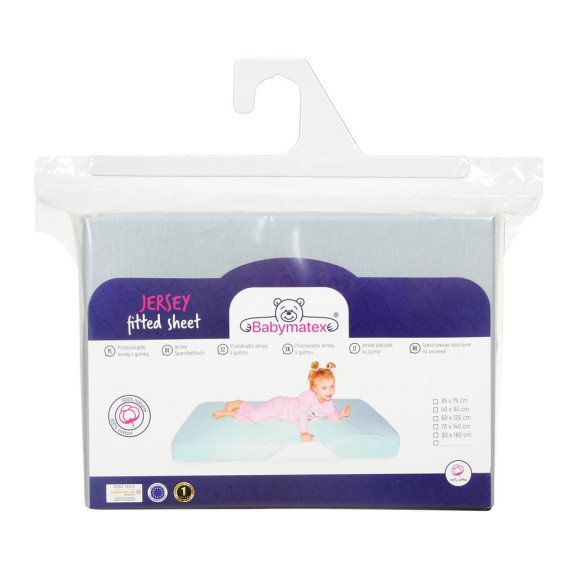 Prestieradlo jersey do kočíka 75 x 35 cm BabyMatex