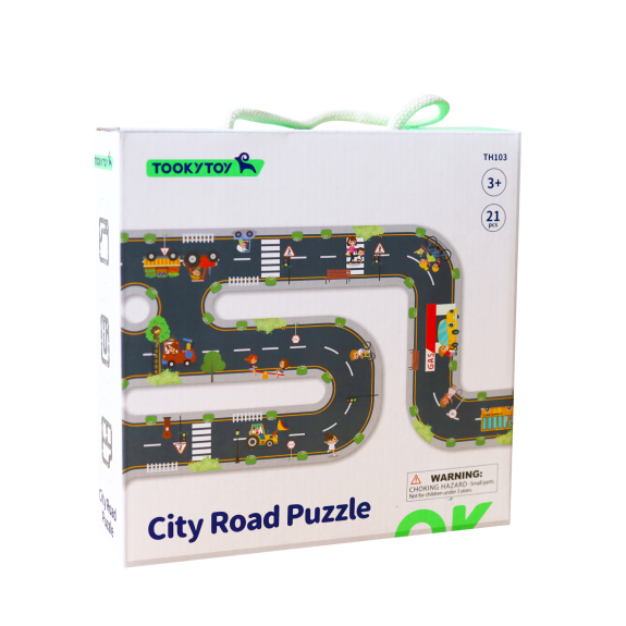 Puzzle cesty Mesto